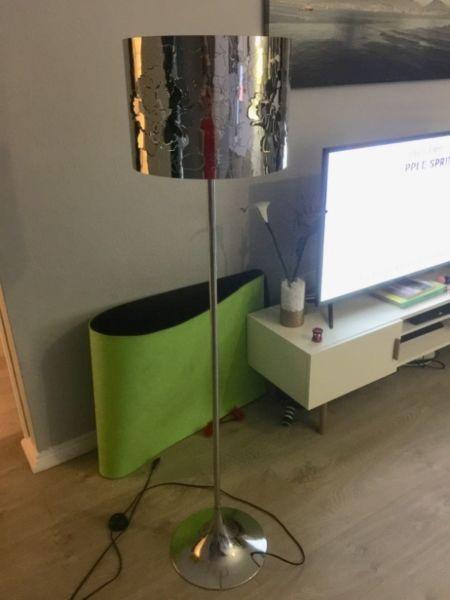 Silver Standing Lamp for sale R500
