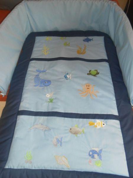 custom made linen for cots, camp cots, toddler beds etc