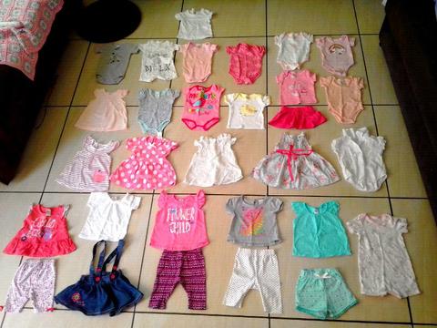 3-6 months baby clothes 30 items