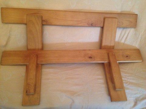 Wooden Bed Safety rail