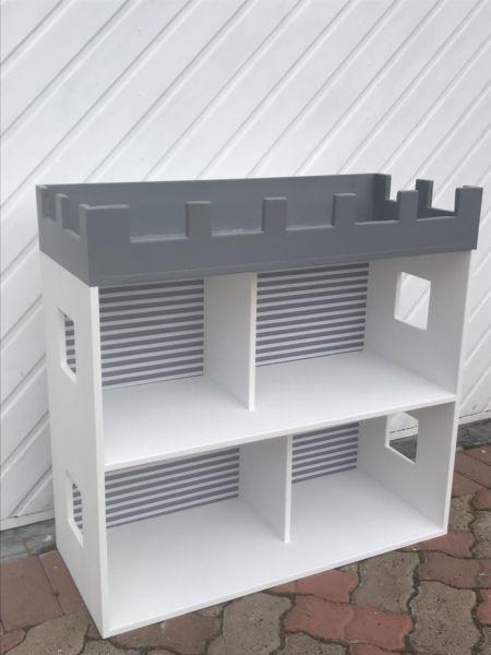 Wooden toy castle or book shelf