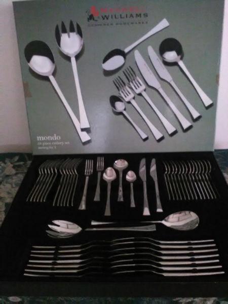 An investment: Upmarket cutlery set