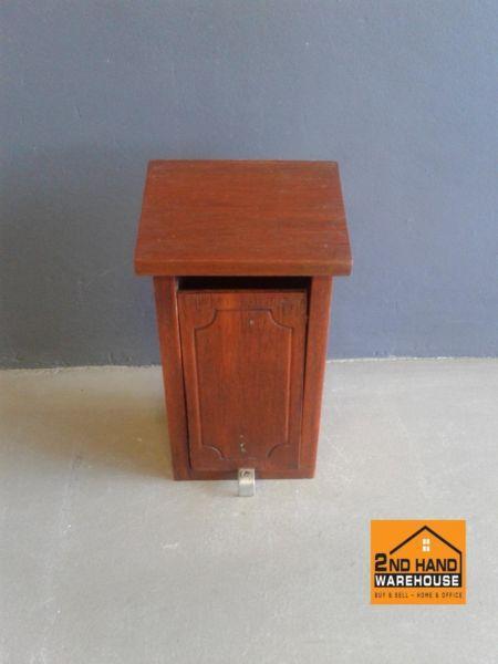Wooden postbox