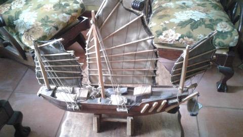 Chinese Junque model boat