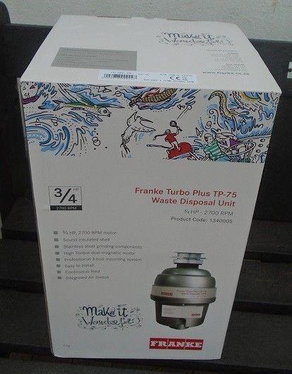 NEW IN BOX: FRANKE Food Waste Disposal Unit for Kitchen Sinks