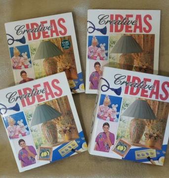 Creative Ideas, 4 volumes, 100's of ideas!!!