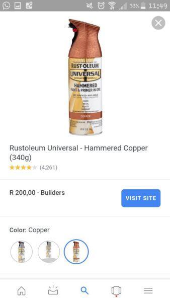 Rustoleum Universal Spray Paint