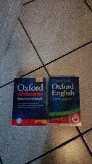 oxford english and afrikaans dictionary