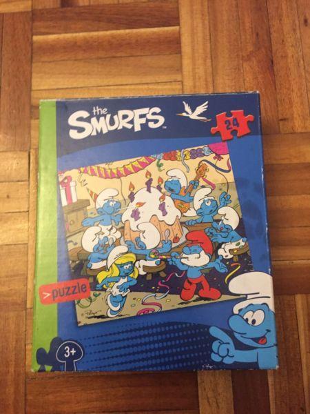 Smurf puzzle