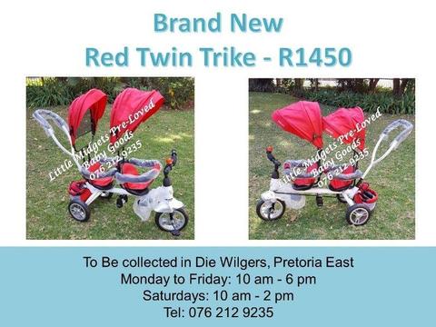 Brand New Twin Trike (Red)