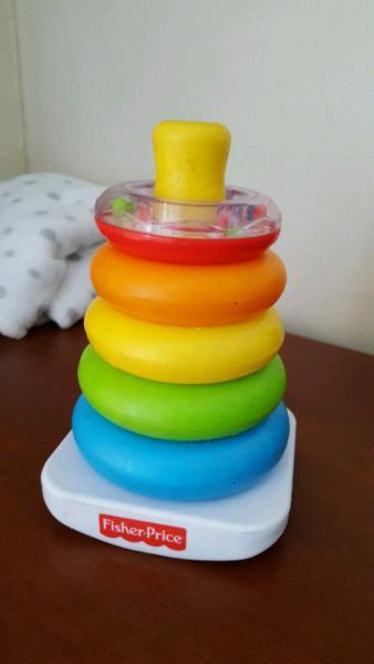 Fisher price stacking rings