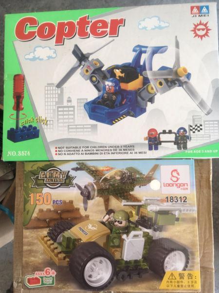 Boys 2pc building set