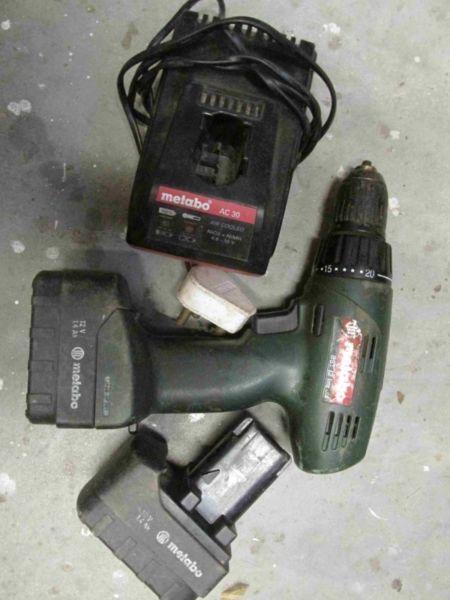 Metabo cordless drill