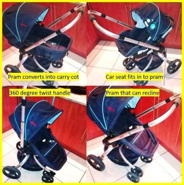 3 in 1 - CHELINO TWISTER TRAVEL SET - New R5500