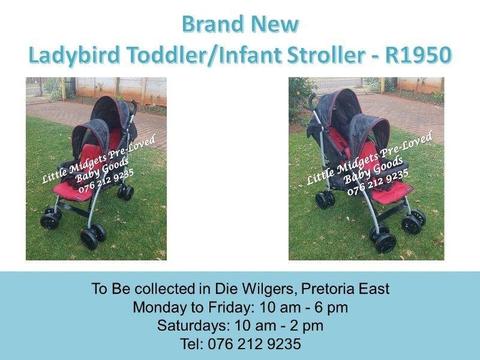 Brand New Ladybird Toddler/Infant Stroller