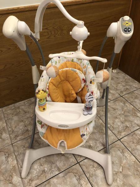 Graco Battery Operated Baby Swing