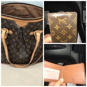 His and hers authentic Louis Vuitton combo (handbag and men’s wallet)