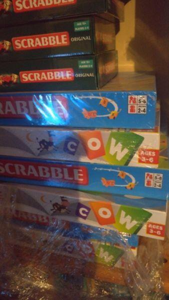 Kids scrabble games x 11 for give away price