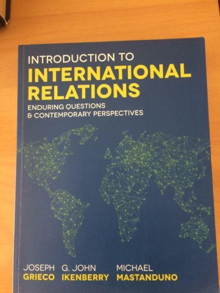 First year law - introduction to international law