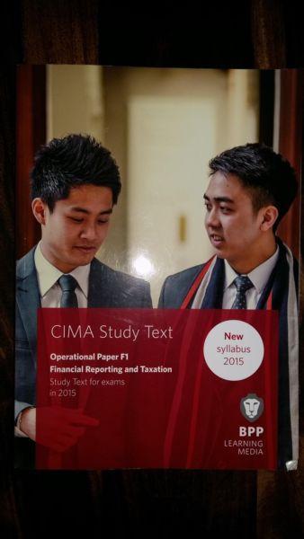 CIMA F1 Financial Reporting Taxation Book