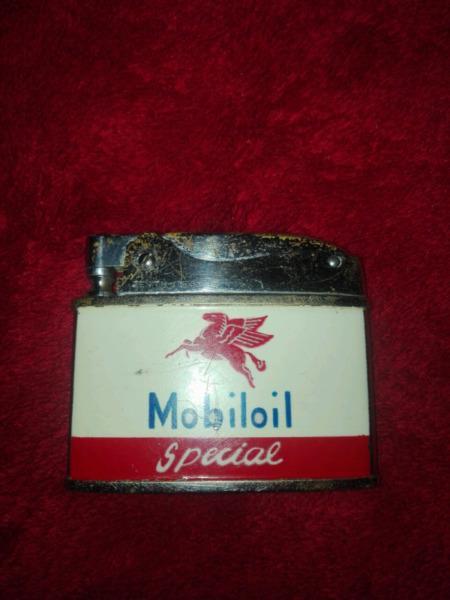 Antique Mobiloil lighter