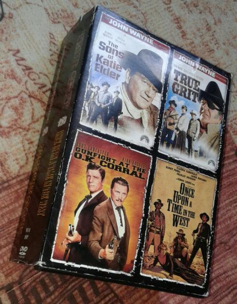 4 dvd Western movie collection