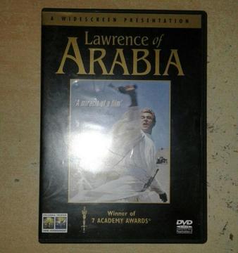 Lawrence of Arabia widescreen edition dvd
