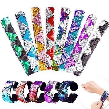 Sequined Bracelet 6 Pcs