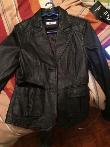Leather Pointer Jacket