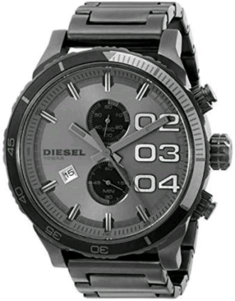 Diesel Men's DZ4326 Double Down Analog Display Analog Quartz Grey Watch
