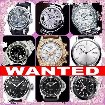 WANTED ! ! ! Cash Paid For Luxury Watches