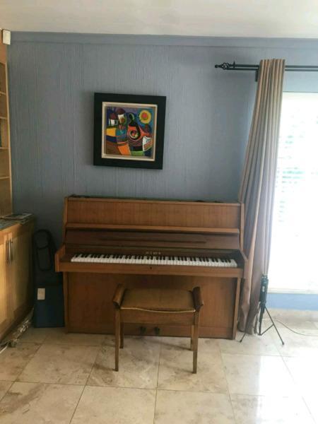 Piano and Stool