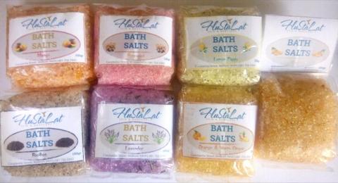 Handmade bath salts
