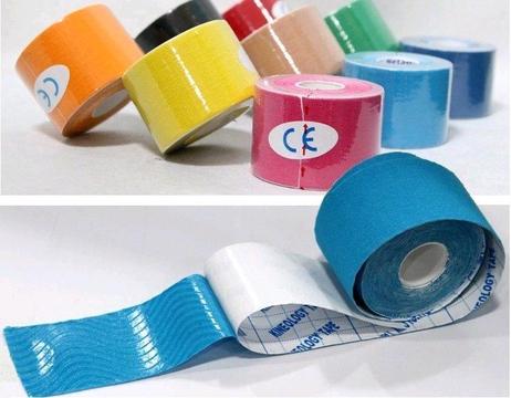 5m x 5cm Kinesiology Sports Muscles Care Elastic Physio Therapeutic Tape