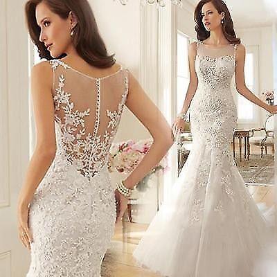 Brand New Stunning Lace Wedding Dress