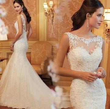 Stunning Brand New Lace Wedding Dress