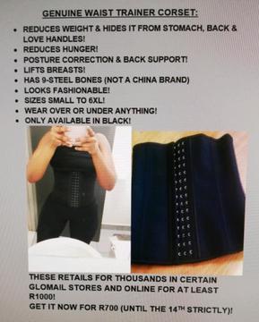 Genuine waist trainer corset