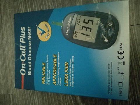 On Call Blood Glucose Monitor for sale