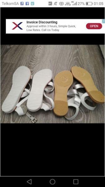 Two pairs of Utopia sandals for sale ,both pairs for R300