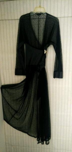 La Perla silk and lace Peignoir /Dressing gown