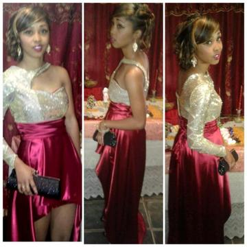 Matricball dress 0747339687