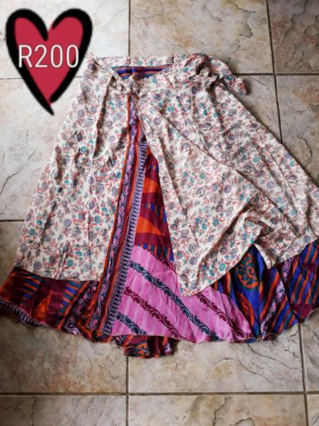 Brand New Wraparound Skirt from Pushkar, India