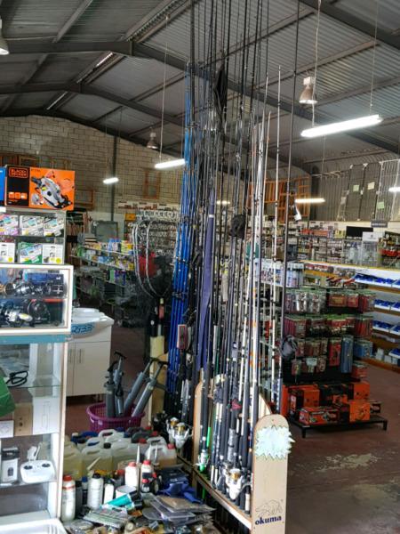 Year End Specials on our fishing tackle(come view our rod range)