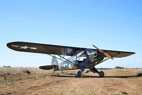 1942 US Army cub introductory flights