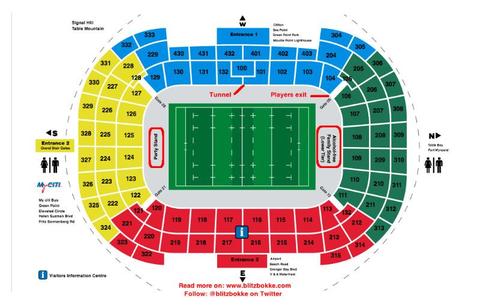 14 tickets for 7s Rugby Sevens Sunday