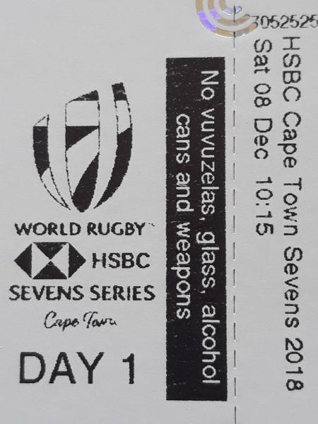 Cape Town Sevens tickets - Saturday