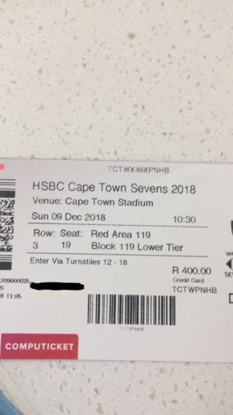 Rugby Sevens Tickets