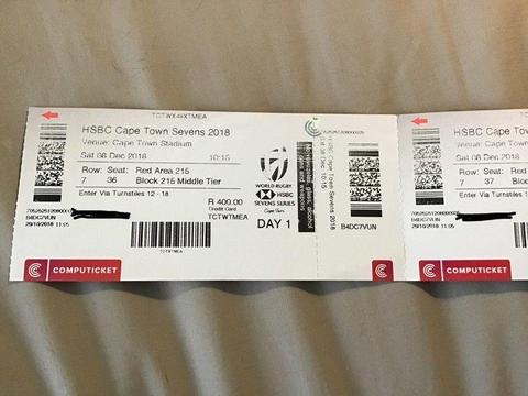 HSBC CAPE TOWN 7s RUGBY TICKETS