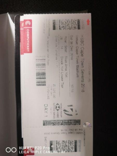 Cape Town 7's tickets for sale