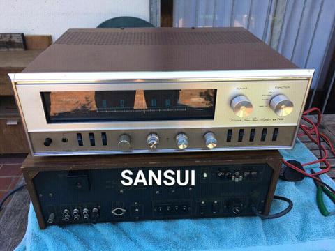 ✔ SANSUI Amplifier/Receiver TR-700 (circa 1966)